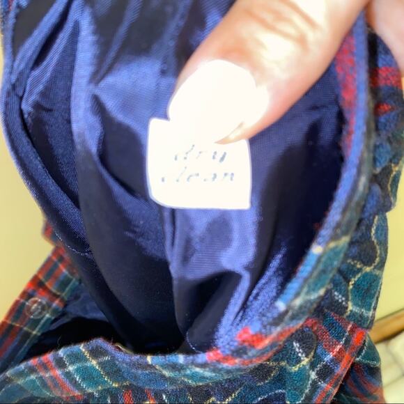 VNTG PENDLETON Authentic Allison Tartan skirt 31 - Picture 4 of 5